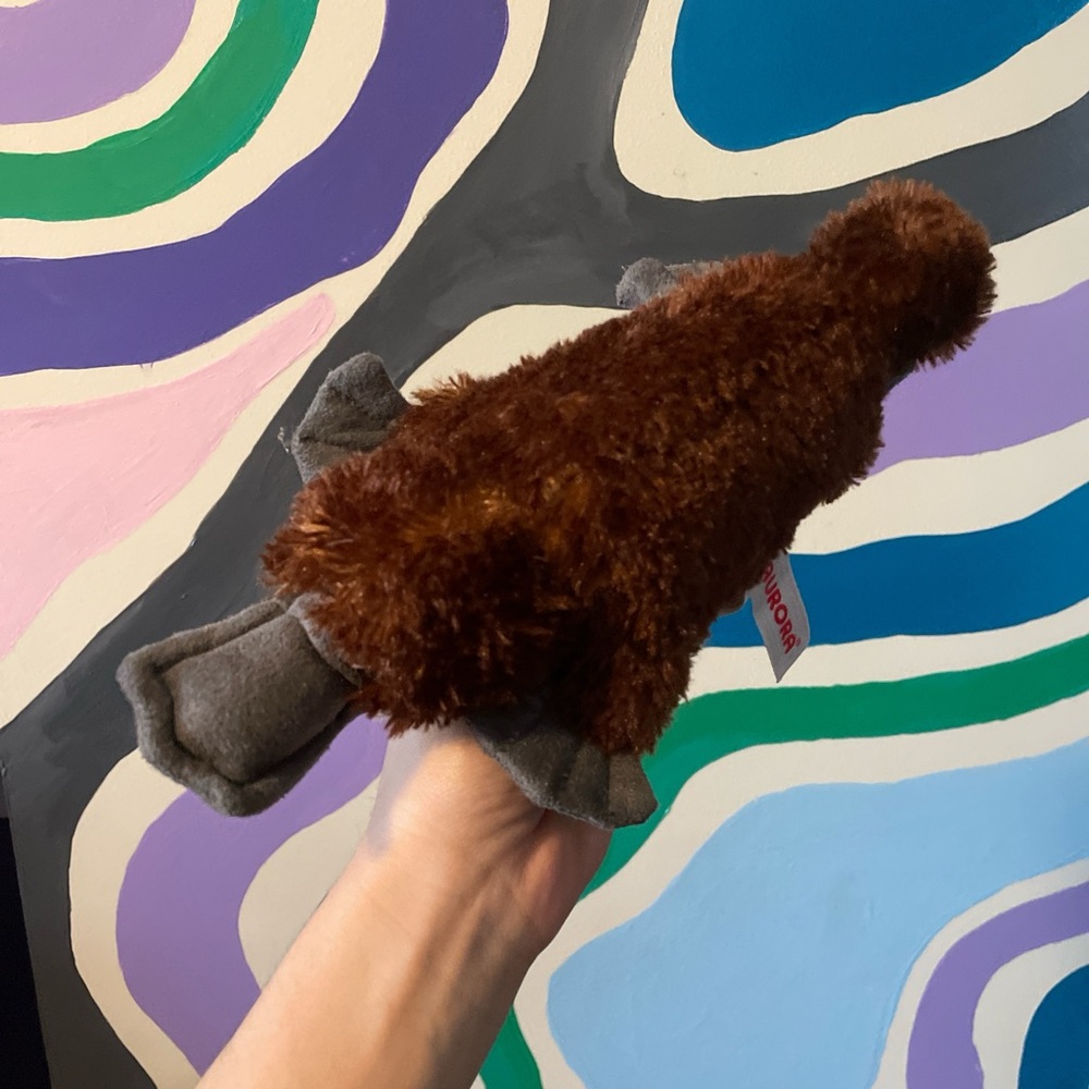 Brown Platypus Small Plush